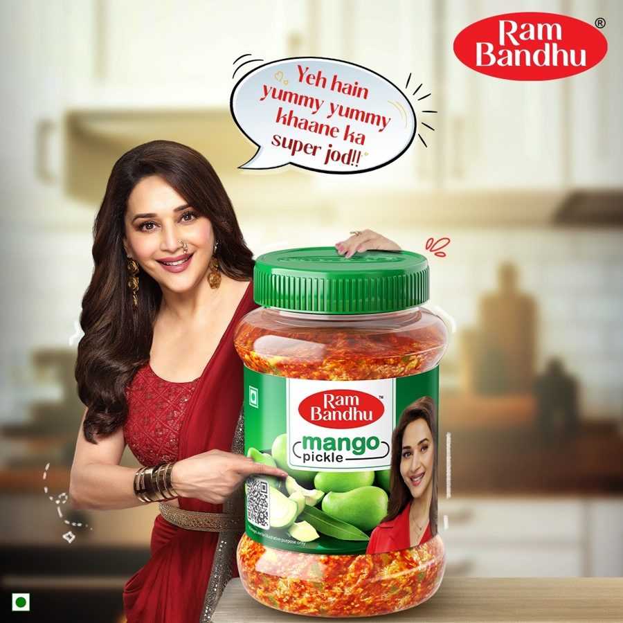 Mango pickle post featuring Madhuri Dixit